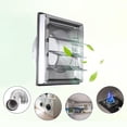 thumbnail image 3 of 304Stainless Steel Ventilation Grille With Mesh Backflow Baffle Rainproof Grille, 3 of 7