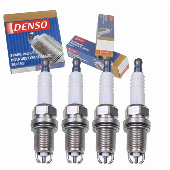 4 pc DENSO Standard Spark Plugs compatible with Toyota RAV4 2.0L L4 1998-2000