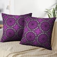 thumbnail image 3 of LALILO Throw Pillow Covers Graphic Modern Floral With White Cushion Cover 18" x 18", 1772 Pack, 3 of 6