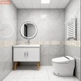 thumbnail image 6 of Peel and Stick Waterproof Border Wall Decor Removable Self Adhesive PVC Vintage Tiles Sticker Wallpaper for Kitchen Bathroom Mirror, 4"x118", 6 of 9