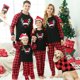 thumbnail image 2 of New Year's Costumes 2023 Women Men Boys Girls Infants Pets Matching Outfits Cute Soft 2 Pieces Suit Sleepwear Xmas Family Look, 2 of 4