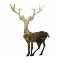thumbnail image 2 of Hogan, Melody 12x12 Black Ornate Wood Framed with Double Matting Museum Art Print Titled - Glimmer Deer 4, 2 of 4