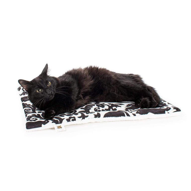 Kitty & Me | Fleece Cat Blanket and Cat Mat, Cats in The Garden