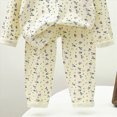 thumbnail image 6 of NOLDARES Toddler Boys Cotton Pajamas 2 Piece Set Long Sleeve Pullover Top and Pants Print Pjs Sleepwear Fall Winter 6-12 Months 12-24 Months 2t 3t 4t 5t 6t 7t 8t 9t Children,Purple,3-4 Y, 6 of 6