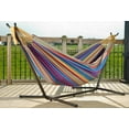 thumbnail image 3 of Vivere Cotton Double Hammock with 9' Stand, 3 of 4
