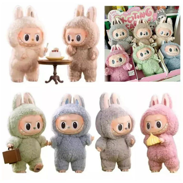 Pack of 6, POP MART LABUBU Plush Series Toy Box - Limited