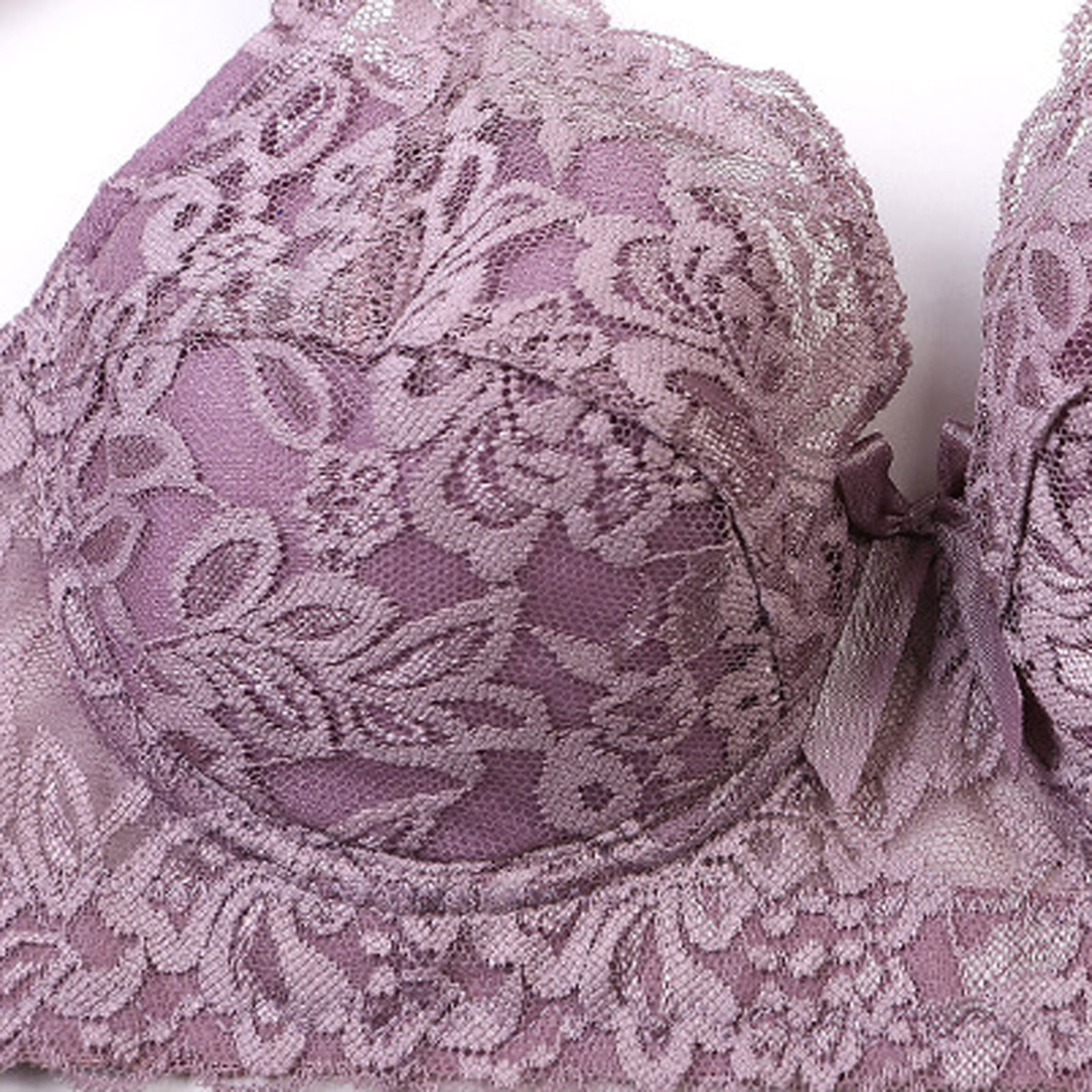 Large Size Bra For Older Women Front Closure, Valentine's Day, Back  Seamless Lace Bra