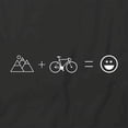 thumbnail image 2 of Mountain Bike T-Shirt | Cool Cycling Black Tee Gift, 2 of 5