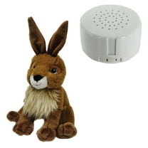 Plush Gear 8 inch Recordable Jackson Jackrabbit Stuffed Animal Toy – Soft Plush Toy, Ideal Playful Gift for Kids