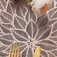 thumbnail image 3 of Dining Table Set Of 6 Rose Gold Placemats, Round Hollow Out Floral Dining Table Placemats Pressed Vi, 3 of 5