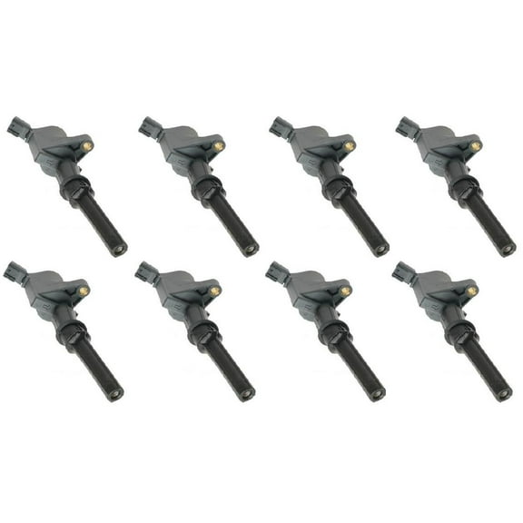 TRQ Engine Ignition Coil Kit Set of 8 NEW for Ford Lincoln Mercury 4.6L 5.4L V8 ICA61510 Fits select: 1997-2008 FORD F150, 1997-2004 FORD F250