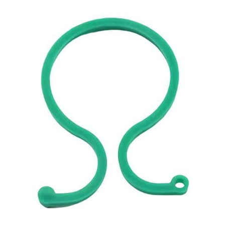 

100pcs Garden Rings Tie Clips Plant Support Ties Flower Greenhouse Z6D0 M0N1
