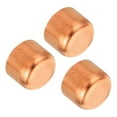 thumbnail image 1 of Unique Bargains 7/8 Inch ID Copper Pipe Fitting End Cap Sweat Plug Solder Connection Plumbing HVAC Air Conditioner 3 Pack, 1 of 6