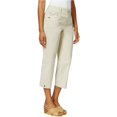 thumbnail image 2 of Estilo y co. Pantalones cortos casuales con ojales para mujer, beige, 14 Style&co. recortado, 2 of 2