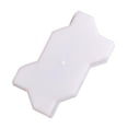 thumbnail image 5 of Concrete Molds for Walkways, Paver Molds for Concrete, 12X8 In, Wavy Edge, Plastic, Backyard Patio, White, 1 Pc, 5 of 7