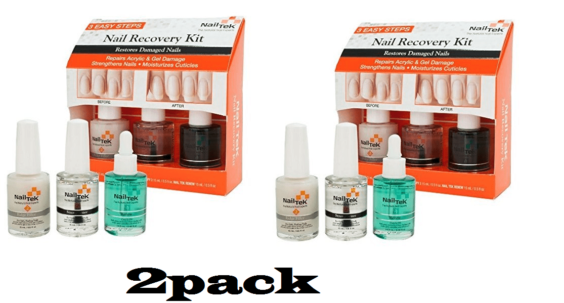Nail Tek New Restore Damaged Nails Kit, Intensive Therapy II 0.5 fl oz
