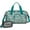 Pitbull Dog and, variant on Women Men Gym Bag,White Dog Paw Footprint Small Duffle Bag Spend the Night Bags for Women with Shoes Compartment Washbag,Detachable Shoulder Strap,19.7x8.3x11 Inches