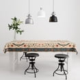 thumbnail image 2 of XAJAT 60‘‘x102'' Plants Prints Rectangle Tablecloth, Cotton Linen Table Covers, 2 of 4