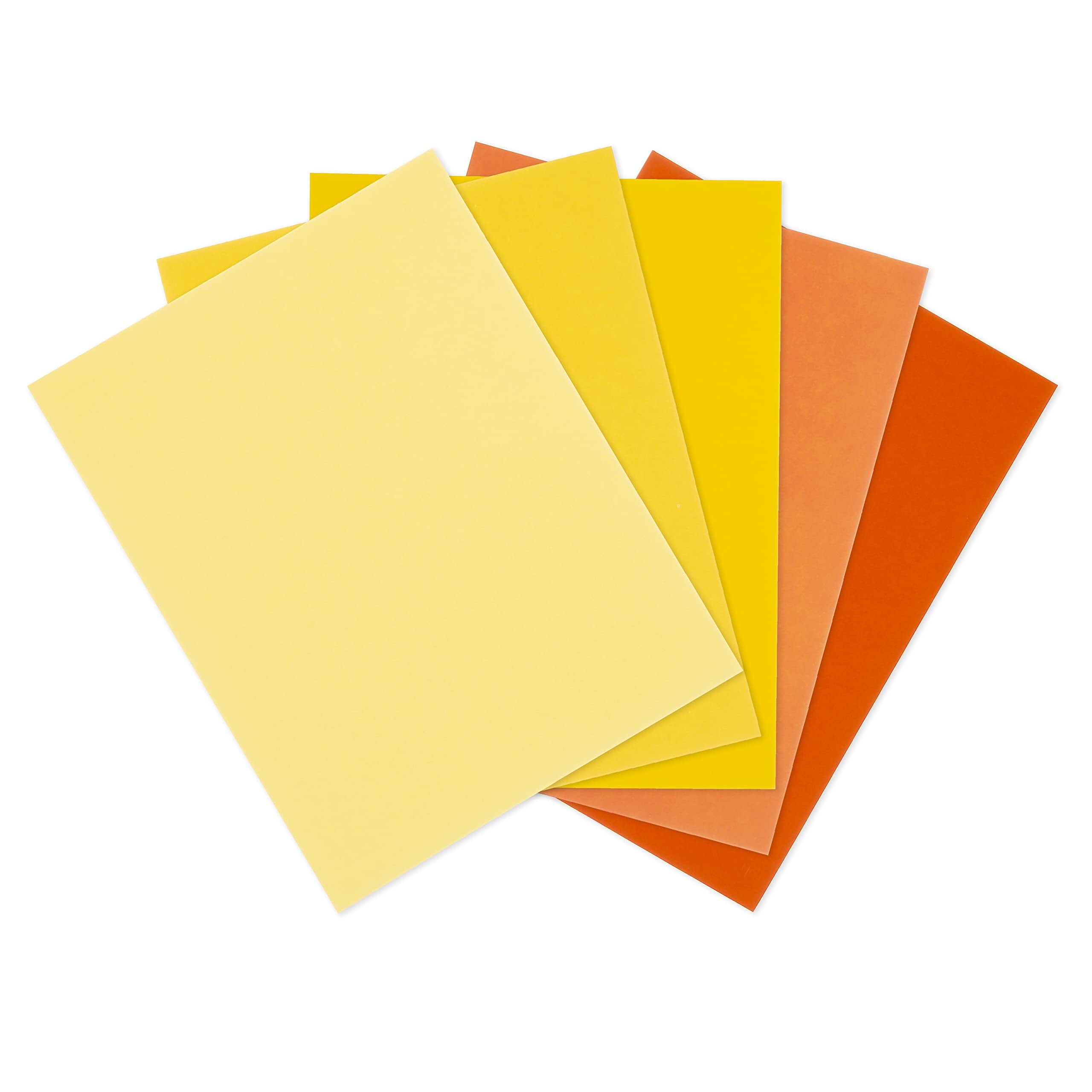 Daffodil Yellow Cardstock - 8.5 x 11 inch - 65lb Cover - 50 Sheets
