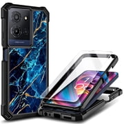 NGB SUPREMACY For TCL K32 5G / K33 5G Phone Case Tempered Glass Screen Protector Full-Body Protective Shockproof Bumper TCL K32/K33 Case Cover