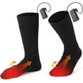 thumbnail image 1 of Battery Heated Socks, Soft Heated Socks Powered By 2 Aa Batteries, 1 of 5