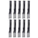 thumbnail image 1 of 10 peines multifunción de plástico para peinar el cabello., 1 of 8