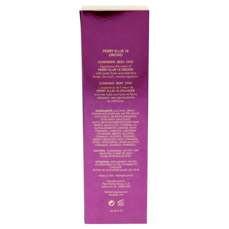 Perry Ellis 18 Orchid 3.4 oz 3.4 oz