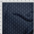thumbnail image 3 of oneOone Cotton Silk Navy Blue Fabric Arrow Ikat Quilting Supplies Print Sewing Fabric By The Yard 42 Inch Wide, 3 of 4