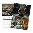 thumbnail image 6 of 2026 Corporate Cats Wall Calendar Monthly Planner Featuring Professional Cat Illustrations Humorous Artwork For Office Or Home Organization, 6 of 9
