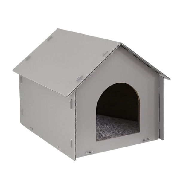 Caseta para gatos de exterior, refugio para gatos callejeros, protección impermeable, suministros para mascotas, gatitos. Estera de fieltro