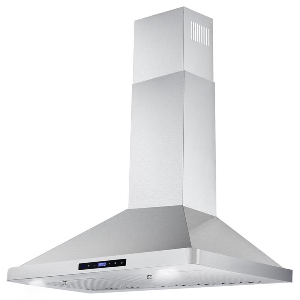 30 in. Vista Collection Ductless Wall Mount Range Hood in Stainless Steel