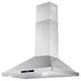 thumbnail image 4 of 30 in. Vista Collection Ductless Wall Mount Range Hood in Stainless Steel, 4 of 12