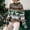 Green2#, variant on Caywon Women's Christmas Printed Sweater Round Neck Long Sleeve Knit Sweater Top Festive Christmas Patterns Classic Round Neck Design