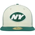 thumbnail image 2 of Men's New Era Green New York Jets Soutache 59FIFTY Fitted Hat, 2 of 6