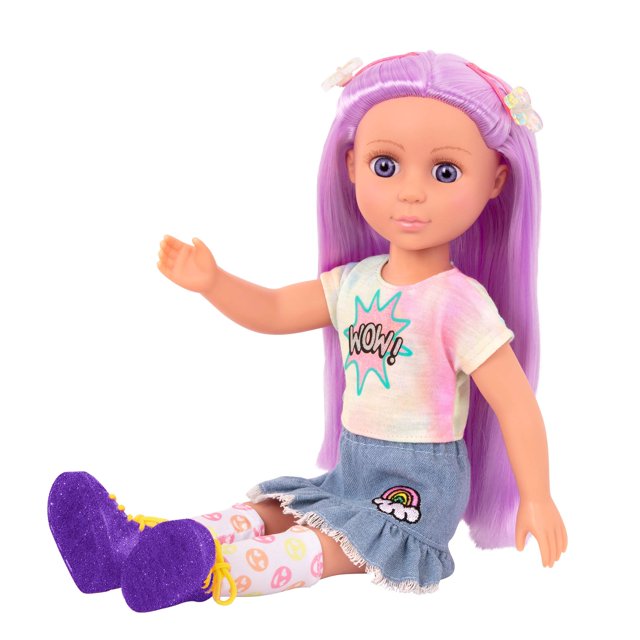 Doll Glitter Girls Luma 35 cm con extensión de pelo y accesorios