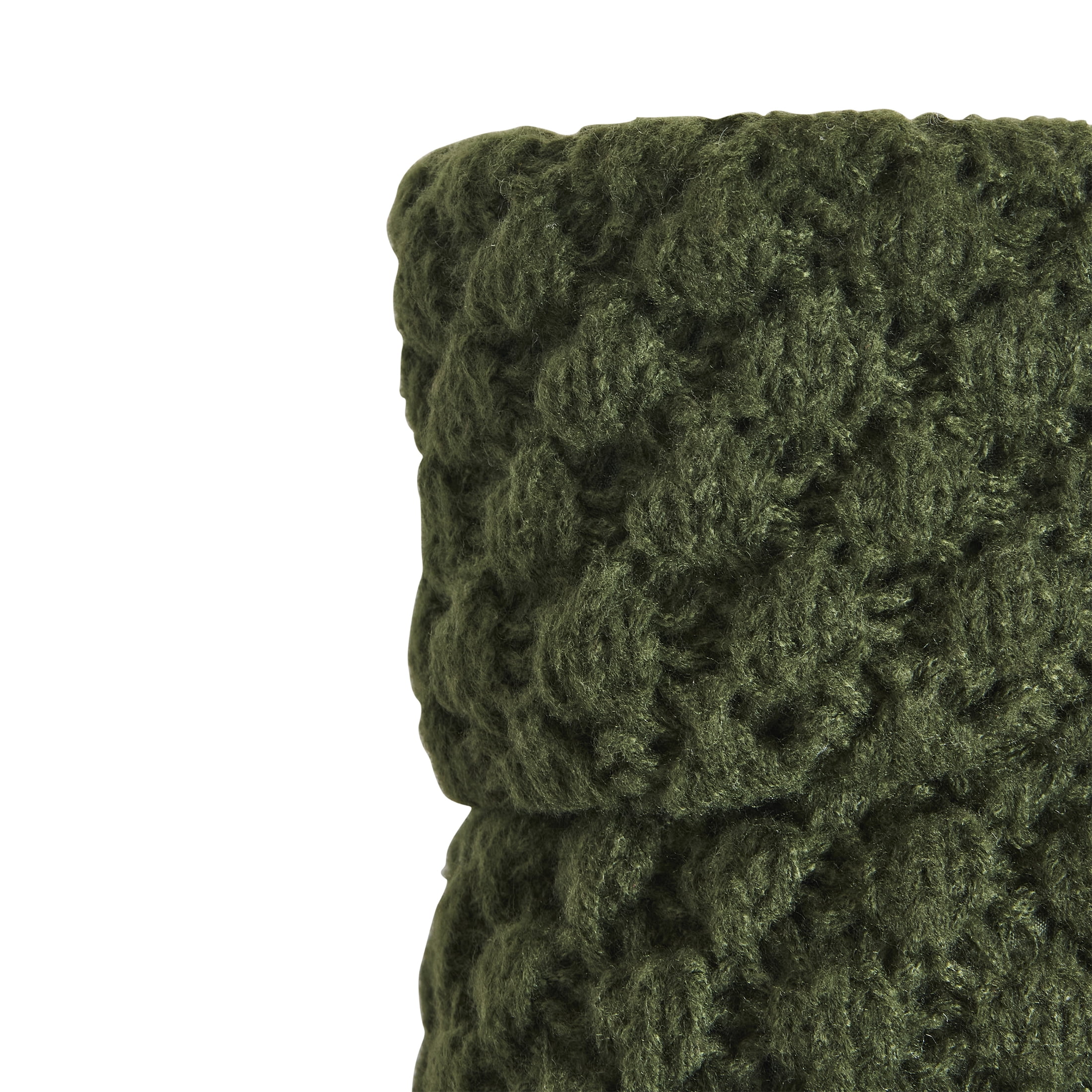 My Texas House Ralph Green Textured Knit Christmas Stockings, 20" x 10" (2 Count)