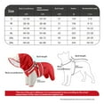 thumbnail image 3 of Weather Resistant Dog Raincoat Hooded Design Windproof Protective 4 Legs Pet Rain Jackets For Small to Large Breeds, 3 of 9