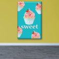 thumbnail image 2 of Cuadro Pixtreats Listo Para Colgar Tipo Galería Canvas Cupcakes Rosas 60X90 cm, 2 of 4