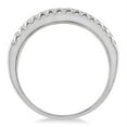 thumbnail image 2 of SZUL Women's 1/3 Carat TW Diamond Wedding Band in 14K white Gold (J-K-L Color, I2-I3 Clarity), 2 of 3