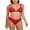 RED, variant on Bra Feature String, Swimsuit (Women)