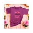thumbnail image 1 of Playera Blusa Con Frase Existe Una Mujer Perfecta, Ella Es Mi Mama Dia De Las Madres 10 De Mayo Color Rosa Dorado Talla Chica Marca Emil SaEs, 1 of 4