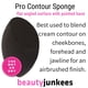 thumbnail image 3 of Esponja de Maquillaje Blender Beauty Junkees Black Contour Sin Látex, 3 of 9