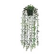 thumbnail image 1 of Wosthever Planta artificial de eucalipto colgante con maceta, hojas verdes falsas, hogar, jardín, oficina, guirnalda realista, estante de uva Decoración Verde, 1 of 6