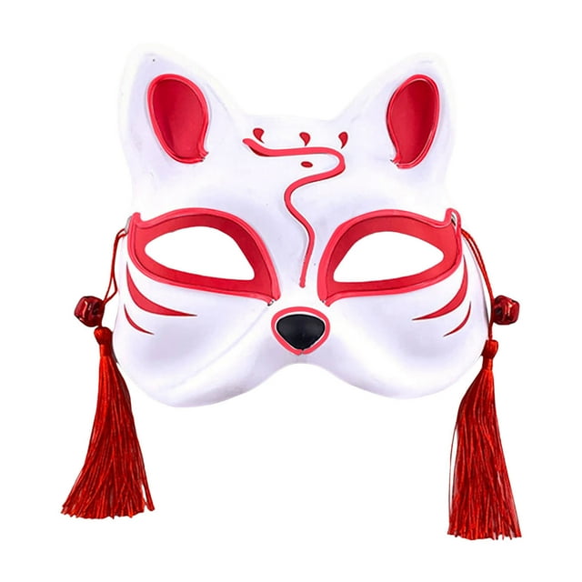 Halloween Animal Party Accessory Cute Half Face Masquerade Japanese Style Party Halloween Party 9 Party Halloween Party 9 Party Halloween Party 9 Party Halloween Party 9 Party Halloween Party 9 Party