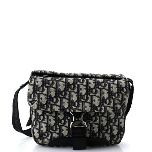 Pre-Owned Explorer Buckle Messenger Bag Oblique Canvas Small By Rebag