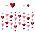 thumbnail image 2 of 3D Love Paper Hanging Decoration for Valentine's Day Party Decoration, 2 of 7