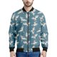 thumbnail image 3 of Chaqueta con cremallera y estampado 3D de grullas pintadas a mano para hombre y mujer, chaquetas de calle de manga larga para primavera y otoño, 3 of 5