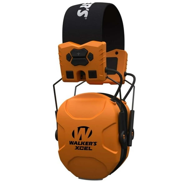Walkers Ear GWPSFXSEMBTBLZ Walker's Safety Xcel Advanced Digital Muff With Bluetooth Blaze