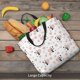 thumbnail image 5 of Balery Heart Panda Bolsa de Mano para Mujeres con Cremallera, Bolsa de Gimnasio con Compartimentos, Bolsa para Laptop, Bolsa para Trabajo, 5 of 7