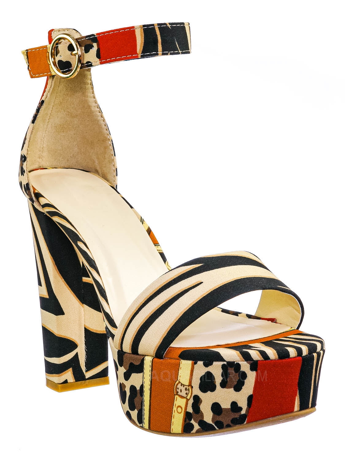 dressy block heel sandals